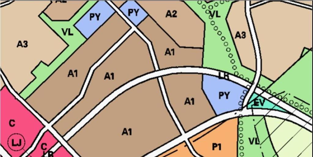 Keskitetty pysäköintiratkaisu on keskustan suunnittelun keskeisiä tavoitteita. Muita suunnittelun merkittäviä teemoja ovat kestävän kaupunkisuunnittelun eri tavoitteet ja niiden mukaiset toteutukset.