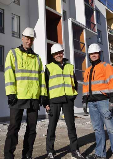 Julkisivut Teksti: Jyrki Hutri Kuvat: Mikko Auerniitty Esteettömät näkymät Palokkajärvelle As. Oy Pölkintie Jyväskylässä sai kunnian olla ensimmäinen Lumonin uuden kaidejärjestelmän asennuskohde.