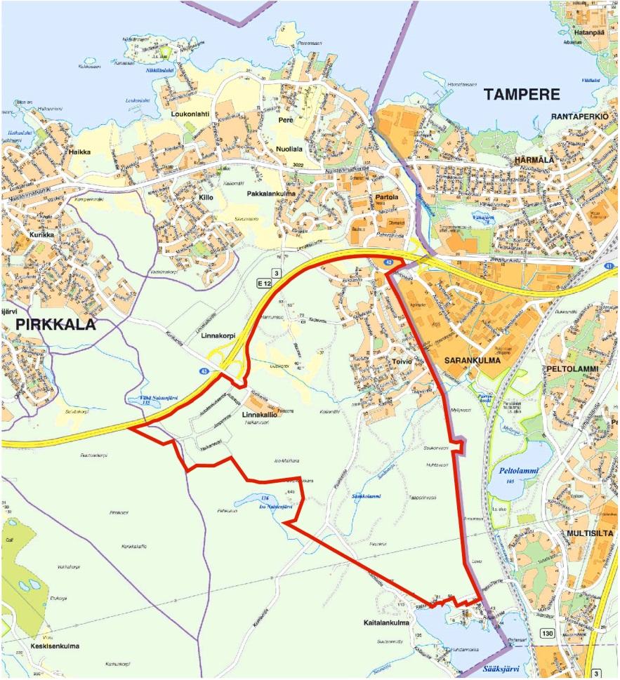 Pirkkalan kunnanhallitus on päättänyt 29.9.2014 laittaa vireille Toivion osayleiskaavan laatimisen.