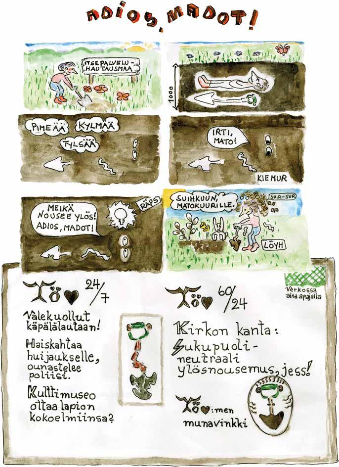 Marja Nykänen: Grand Prix Shovel, or it s your last breath!