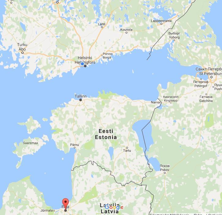 Paikka ja aika Riika, Latvia Syyskuun 17.-22.