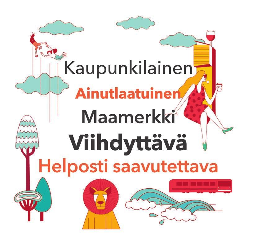 Merkittävää ostovoimaa. Seinäkiipeilyä. Kolmannessa kerroksessa pysähtyvä metro. Paljon pysäköintitilaa ja kahdeksan tornitaloa. Maanalainen pysäköinti.