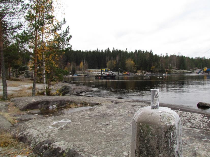 Rakenteet saattavat liittyä sahalle suuntautuneeseen uittotoimintaan tai valmiiden tuotteiden kuljetukseen