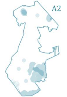 Valtuusto valitsi rakennemallivaihtoehto A2:n: Tuusulan nykyisiä keskuksia tukeva vaihtoehto Jotta palveluita ja joukkoliikennettä saadaan parannettua, tarvitaan tiiviimpää asumista kuin