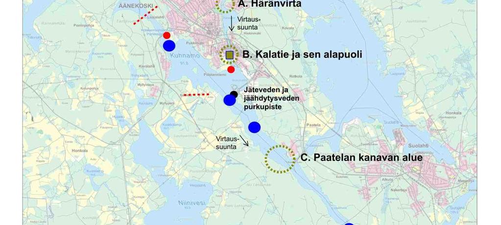 tutkimusalue ja koeasetelman