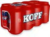 KOFF III 8 x 0,33 l tlk/pack, ME 3 pack 32,85/ME KOFF III 0,33