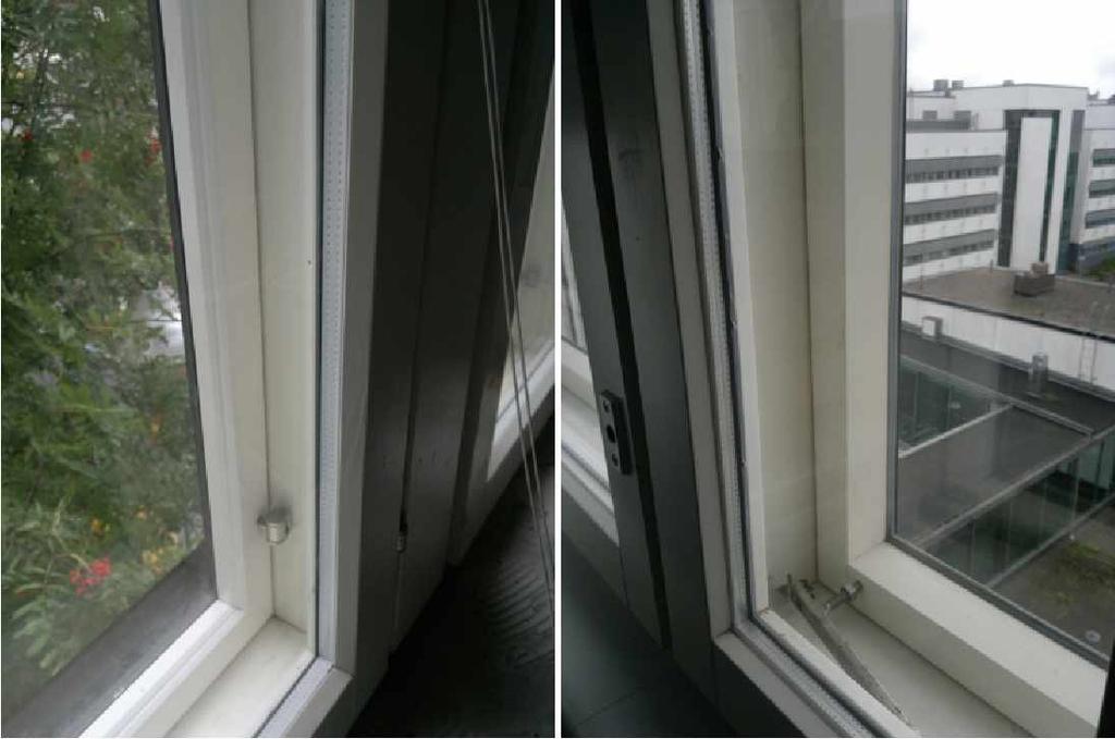 28 5.2.3 Karmisyvyys MSE-ikkunoissa Kiinteissä ikkunoissa karmisyvyydellä ei yleensä ole vaikutusta, koska lasit asennetaan lähekkäin toisiaan.