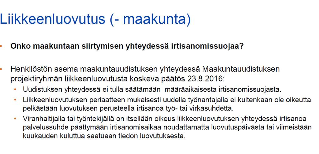 Liikkeenluovutus mitä se