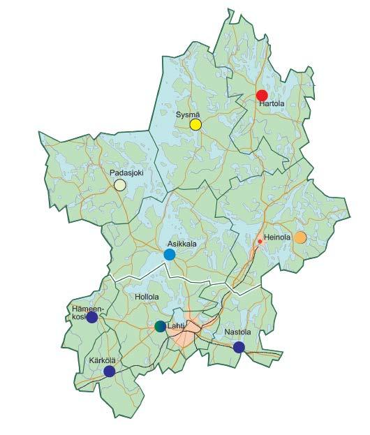 VUOSIKERTOMUS 2015 SISÄLLYSLUETTELO Metsätalous ja puumarkkinat 2015 3 Puheenjohtajan katsaus 4 Yleistiedot Päijät-Hämeen yksityismetsistä 5 Metsänhoitoyhdistys Päijät-Hämeen yleistiedot 6