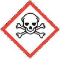 Kemikaalin vaarallisuus tai haitallisuus Tarkista käyttöturvallisuustiedotteessa oleva vaaralausekkeet H310 = Tappavaa joutuessaan