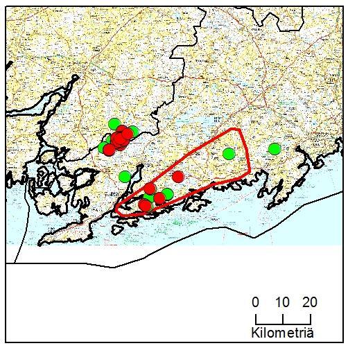 10 1. Snappertunan reviiri (Uusimaa) Yksilömääräarvio: 2 yksilöä Tassu- Parihav: 16.8.2016 14.3.2017 2016: 27 havaintoa, 2 yks. 2017: 103 havaintoa, 2 yks.