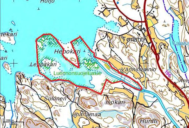 29. Sirppujoen suisto Sirppujoen suisto sijaitsee Kalannin pohjoisosassa, makeavesialtaan itäpäässä.