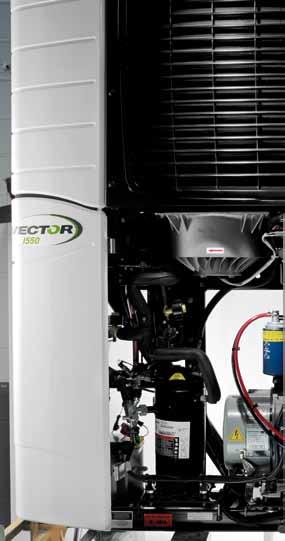 Vähentää huomattavasti omistuksen kokonaiskustannuksia. Patentoitu muotoilu säästää polttoainetta Vector 1550 -mallin ylpeydenaihe on patentoitu säästölaitteella varustettu hermeettinen kompressori.