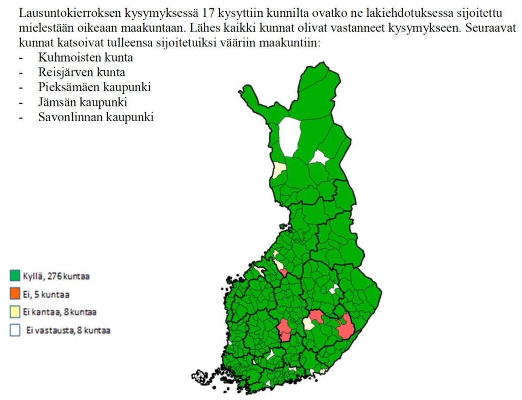 MuuIuvatko maakuntarajat? 19