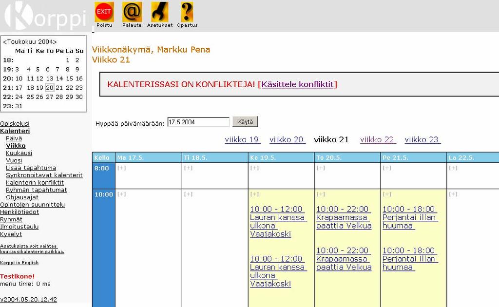 jsp konfliktitilanteessa.