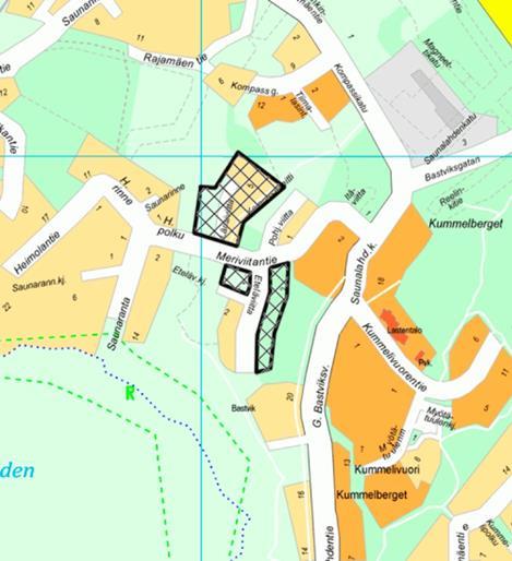 Espoon kaupunki Pöytäkirja 190 Kaupunkisuunnittelulautakunta 02.11.2016 Sivu 62 / 74 arvojen huomioimista. Kaavakartalta on poistettu tontin sisäiselle liikenteelle varattu alueenosa.