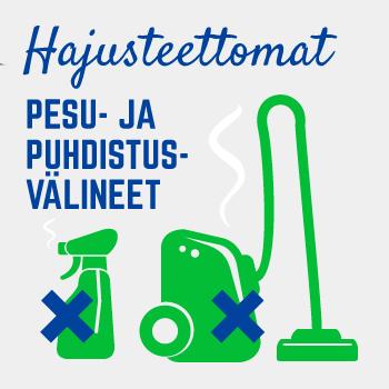 ja äänentoistoratkaisuilla sekä varmistamalla, ettei kulkuväylillä tai kassa-alueilla ole turhia esteitä.