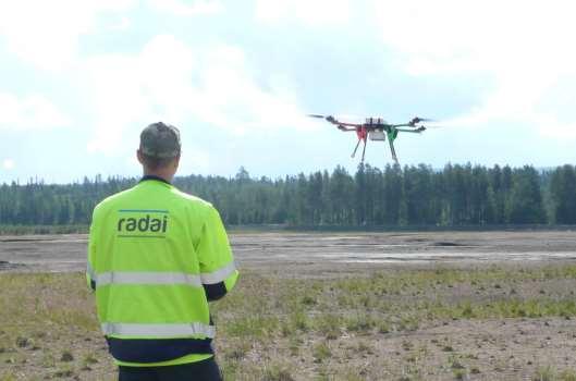 Menetelmätestaus 3: Radiometrinen mittaus Radai Oy Testikohteena Hannukainen Mining Oy:n Kolarin Rautuvaaran rikastushiekkaallas Mittauslennot 2016