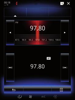 RADION KUUNTELEMINEN (2/8) 5 FM Frequencies Asemat Presets 4 5 1 2 3 Frequencies Asemat Presets FM Frequencies Asemat Presets 7 6 6 Kaista Kaista Kaista Tila Frequencies.