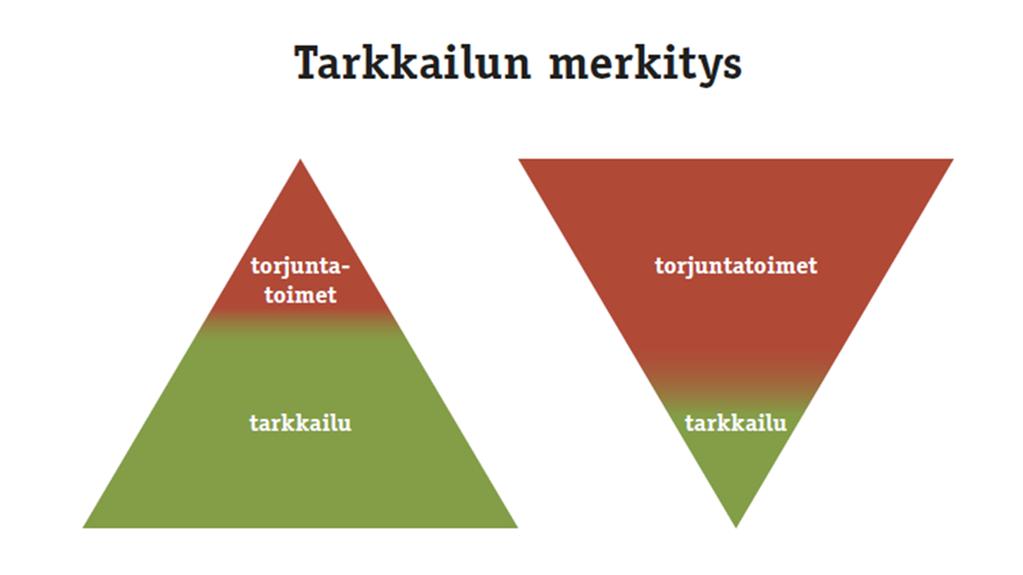 YHTEENVETO Kasvuston säännöllinen tarkkailu tuholaisten