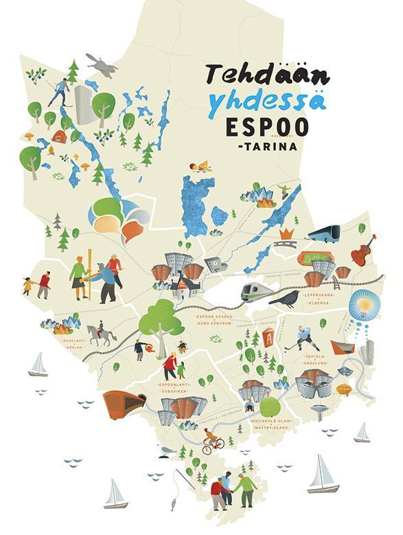 Espoo-tarinan toteutumisen