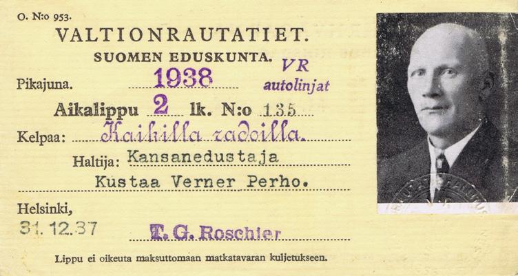 Itsenäisyytemme alkuvaiheissa pienestä Karjalan kunnasta nousi peräti kolme edustajaa valtiopäiville.