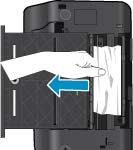 a. Avaa puhdistusluukku. b. Poista paperitukos. c. Sulje puhdistusluukku. Paina luukkua varovasti tulostimeen, kunnes molemmat salvat napsahtavat paikalleen. 3.