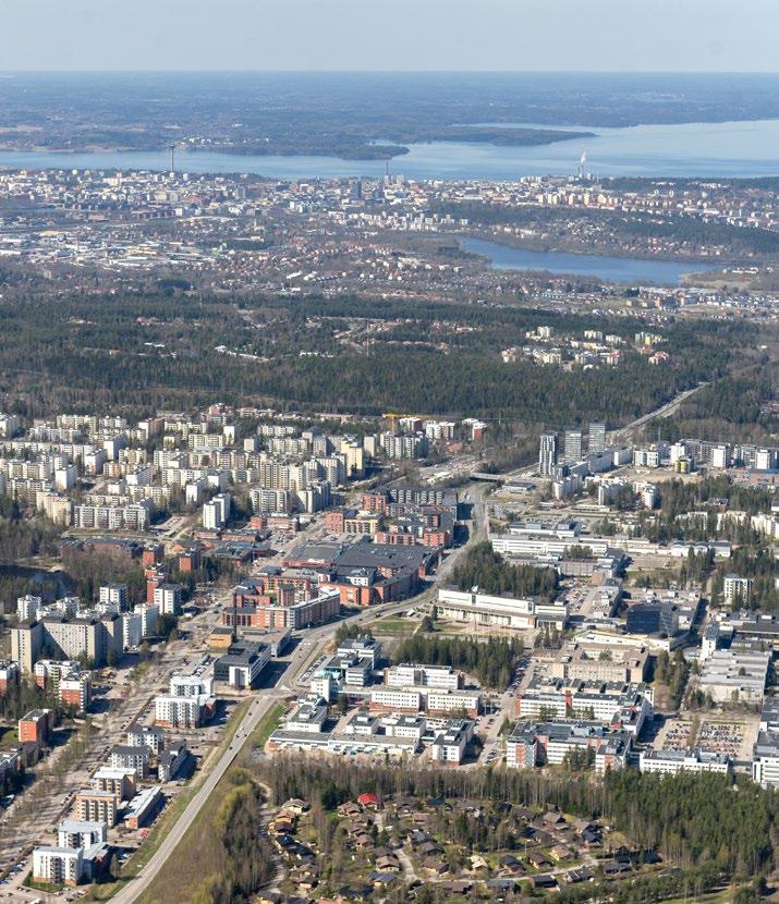 Alue- ja yhdyskuntarakenteelliset vaikutukset Saavutettavuus ja kytkeytyneisyys Raitiotievaihtoehdossa Tampereen saavutettavuus kaupunkiseudun ulkopuolelta paranee: jatkossa Tampereen keskustan