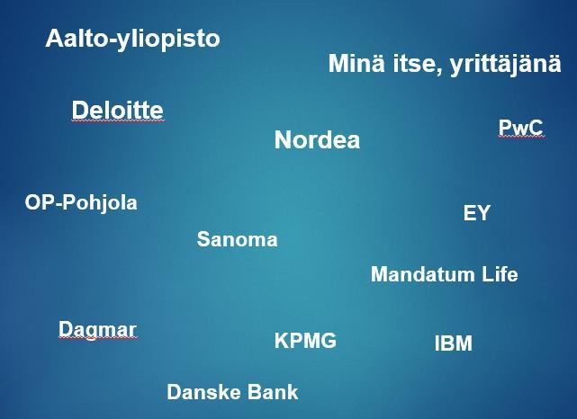 Millaisia ensimmäisiä tehtävänimikkeitä KTM:t saavat Ja heitä työllistäviä työnantajia mm.