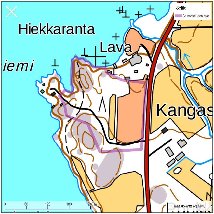 Luontoselvityksessä keskityttiin lakisääteisesti suojeltuihin ja/tai uhanalaisiin lajeihin ja luontotyyppeihin.