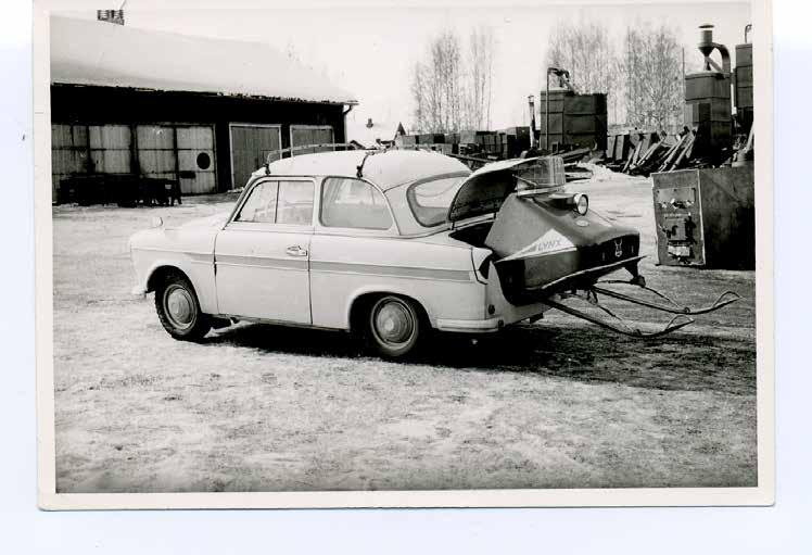 Trabant ja AS50 jatkoperä, lähdössä