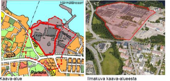 22 Kuva 15. Asemakaava-alueen rajaus lähivaikutusalueineen (http://www.tampere.
