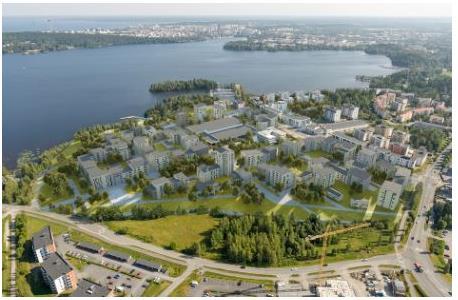 Pyhäjärven ranta jää kaikkien kaupunkilaisten virkistyskäyttöön. (http://www.tampere.