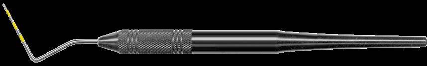 Ientaskumittarit 3/8 9.5 mm EagleLite -kahva, musta (X) VÄRILLISET HI-LITE -MERKINNÄT Voit pidentää oman instrumenttisi elinikää. Vältä Hi-Lite -instrumenttien pesua ultraäänipesulaitteessa.