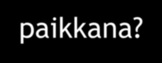 Päiväkoti tilana ja paikkana? Lapsuudelle ja lapsille tarjottu tila Lasten eletty tila Käsitetty tila Suunnitelmat, päiväohjelmat, kirjatut arvot, säännöt, pohjapiirros jne.