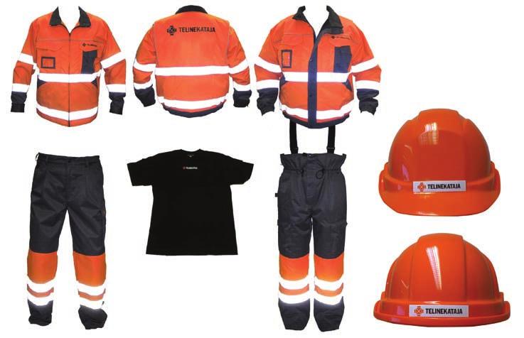 Työasut Asujen mallit ja tarkat väritykset sovitaan aina erikseen tavarantoimittajan kanssa. Painatukset/logojen paikat suunnitellaan tapauskohtaisesti.