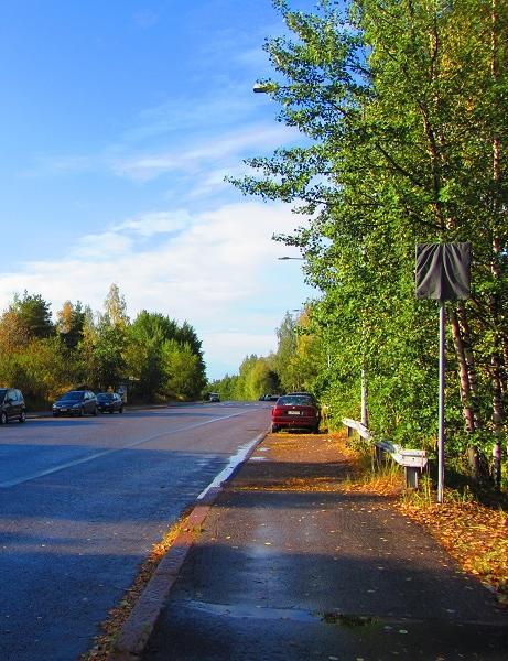 Jakomäentie välillä Vuorensyrjä -