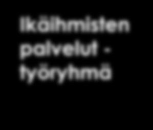 edistäminen (Hyte) -alatyöryhmä Asumispalvelut -alatyöryhmä Asiakasohjaus -alatyöryhmä Toimiva