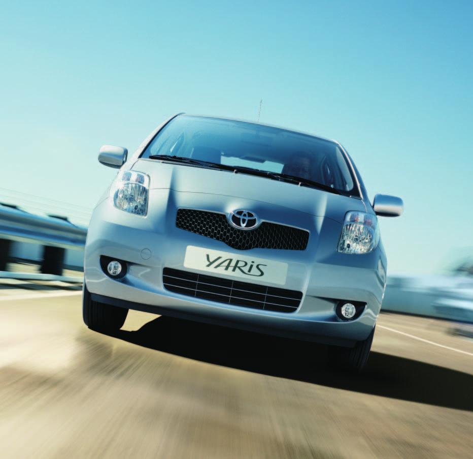 Toyota Yaris Suorituskykyä ja taloudellisuutta Uusi 1,4-litran D-4D-dieselmoottori on yhdistelmä erinomaista suorituskykyä, ajonautintoa ja taloudellisuutta.