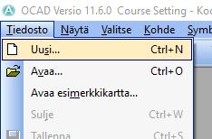 Tallenna saamasi Kooveen ratasuunnittelusymbolit OCAD CS:n asennuskansion alla olevaan Symbolit-kansioon. Sieltä ne on helpointa ottaa käyttöön.