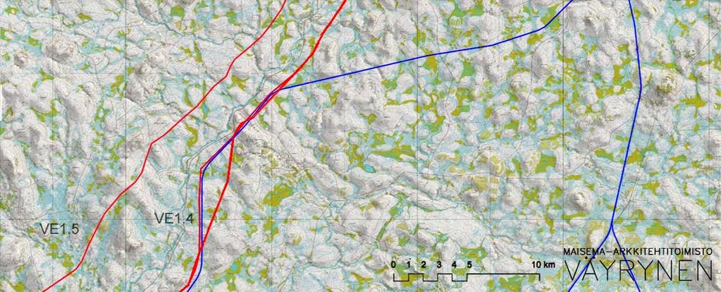 Aikaisemmin meanderoiva jokiosuus on ollut maisemallisesti merkittävä, mutta nykyisellään se ei sisällä enää erityisiä maisemallisia arvoja.