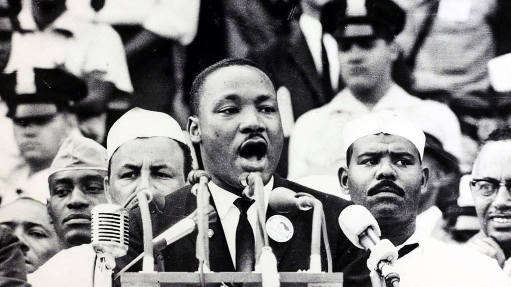 Martin Luther King puhuu Lincolnin