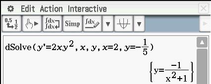 Yksikäsitteinen ratkaisu. y xy, y (). 5 1 Huomaa! Koska nimittäjä kaikille x:ille.