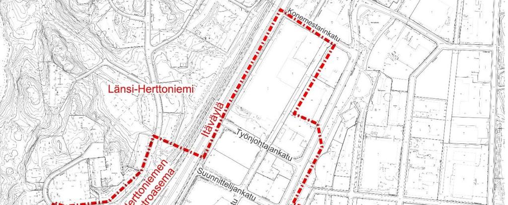 Liite kaupunkisuunnittelulautakunta 25.4.2017 HERTTONIEMEN KESKUSTAN LIIKENNESUUNNITTELUPERIAATTEET 1. Suunnitteluperiaatteiden lähtökohtia ja laatijat 2. Liikennesuunnitelma vuodelta 2008 3.