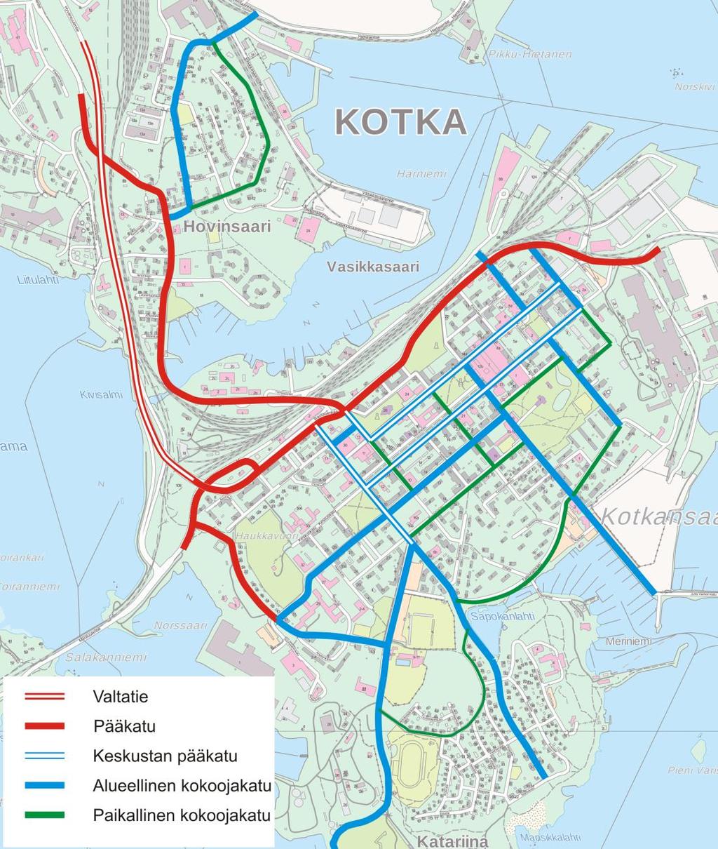 Kotkan keskustan liikennesuunnitelma 13 (60)