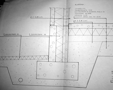 RADONPUTKISTO Korjauksen ajank. Poistokanava Yhteiset perustiedot 1995 jälkeen 1 kpl 1995 jälkeen rakennettu radonputkisto. Poistoputken läpivienti sokkelin läpi.