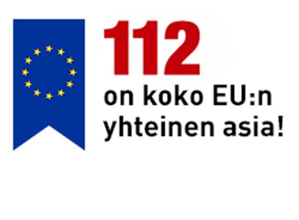 Tavoitteena lisätä tietoa EU:n yhteisestä hätänumerosta Suomalainen innovaatio laajeni koko Eurooppaan.