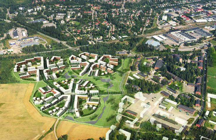 Uusi urbaani kaupunginosa Lahden keskustan vieressä sijaitseva radanvarsi tarjoaa erinomaiset mahdollisuudet keskustan laajenemiselle eli uusille asunnoille ja palveluille.