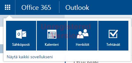 Office 365:n kalenterin käyttäminen Käyttämällä Office 365:n selainversion kalenteria voit luoda, muuttaa, poistaa ja jakaa kalenteritapahtumia. Voit myös tuoda muiden käyttäjien kalentereita.