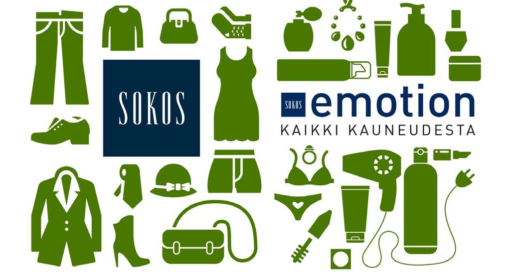 S-RYHMÄ LIIKETOIMINTAKATSAUKSET TAVARATALO- JA ERIKOISLIIKEKAUPPA S-ryhmän tavaratalo- ja erikoisliikekaupan ketjuja ovat Sokos, Emotion ja Marks & Spencer sekä muutamat muut erikoisliikekaupan